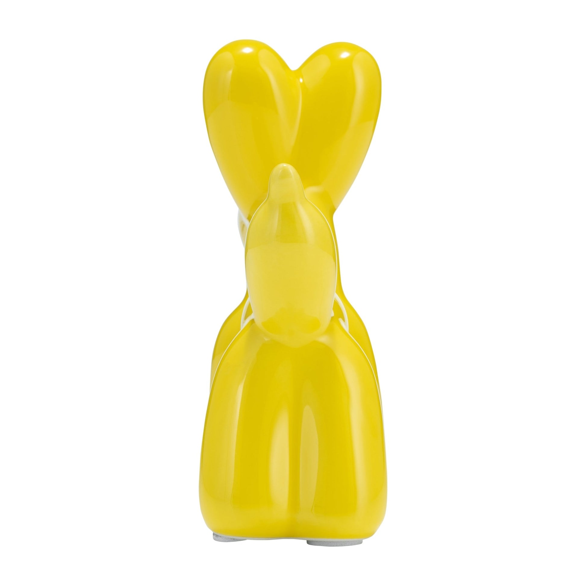 7"L BALLOON DOG ANIMAL, YELLOW | Sagebrook Home