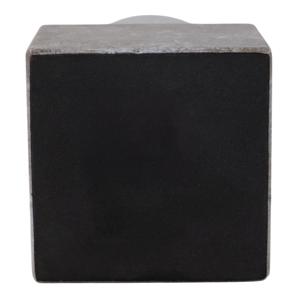 7X4" BALL ON CUBE MARBLE TAPER HOLDER, MULTI Candle Holders| Sagebrook Home