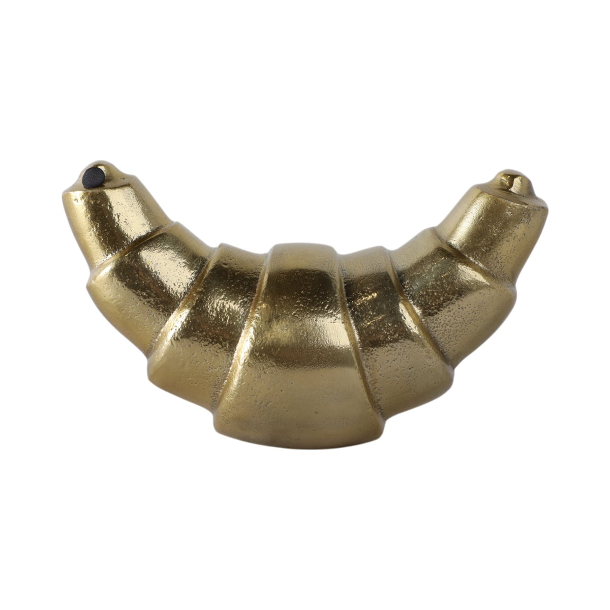7x4" Metal Croissant, Gold Table Decors| Sagebrook Home
