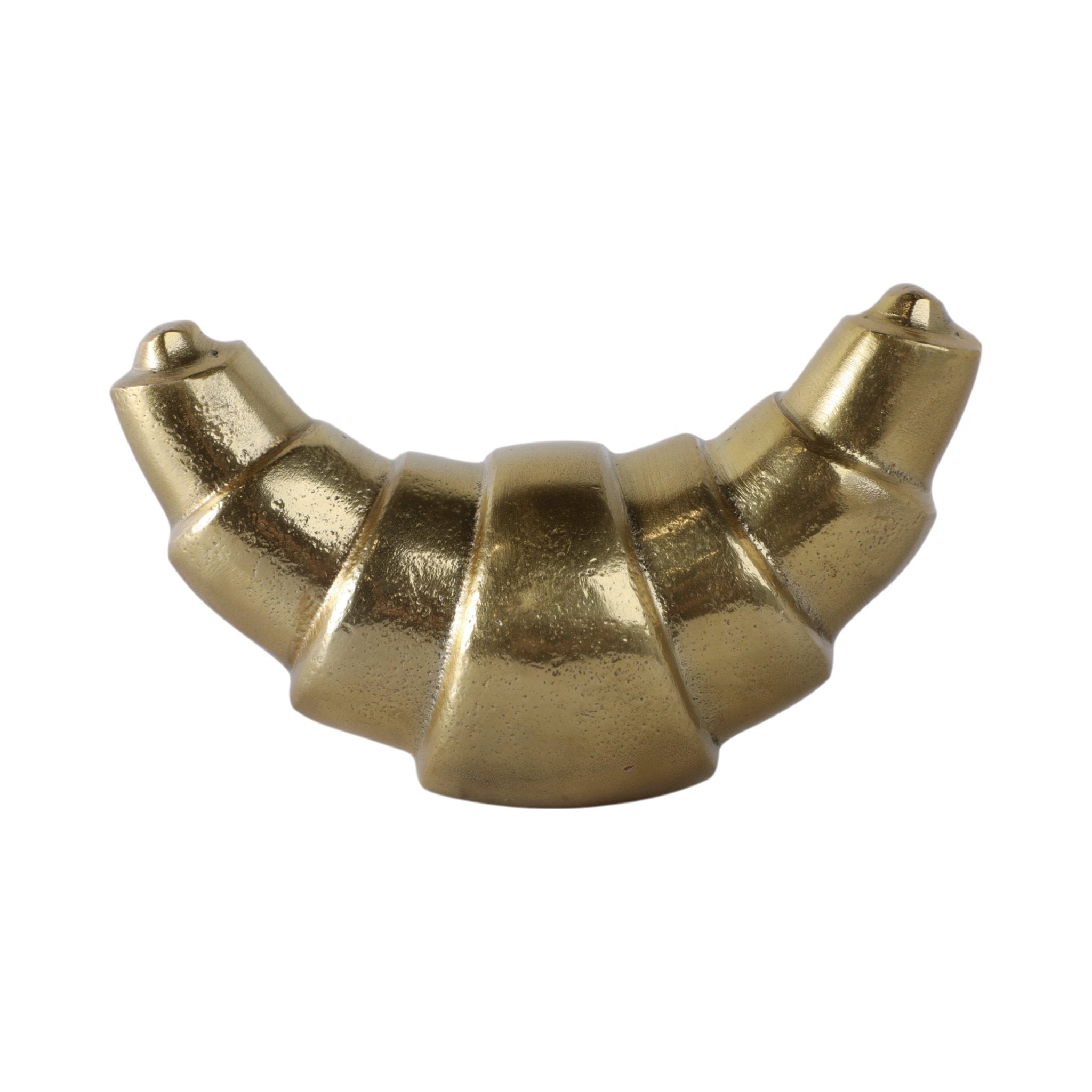 7x4" Metal Croissant, Gold Table Decors| Sagebrook Home
