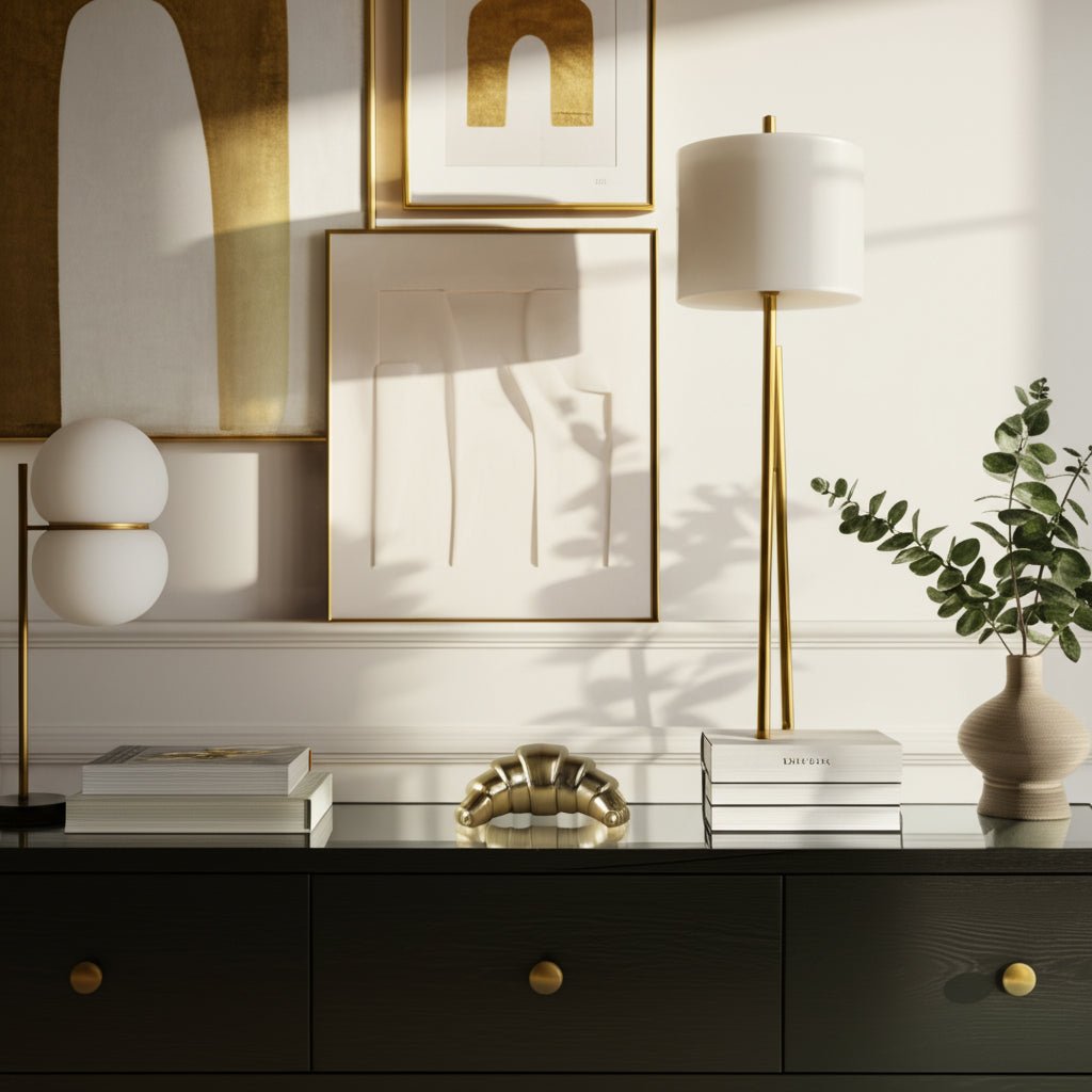 7x4" Metal Croissant, Gold Table Decors| Sagebrook Home