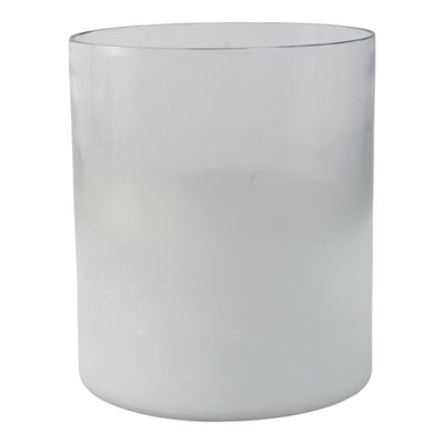 7x6" Frosted Bottom Hurricane, Clear - Al Rugaib Furniture