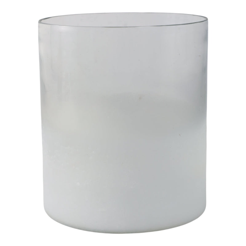 7x6" Frosted Bottom Hurricane, Clear - Al Rugaib Furniture