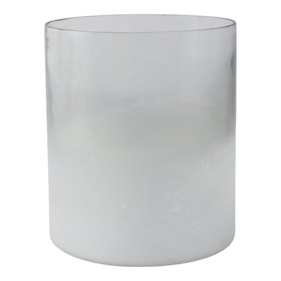 7x6" Frosted Bottom Hurricane, Clear - Al Rugaib Furniture