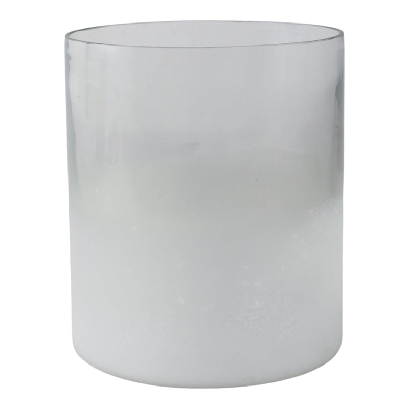 7x6" Frosted Bottom Hurricane, Clear - Al Rugaib Furniture