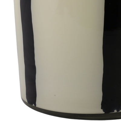 7x9" 105 Oz Red Currant & Oak Candle, White/black - Al Rugaib Furniture