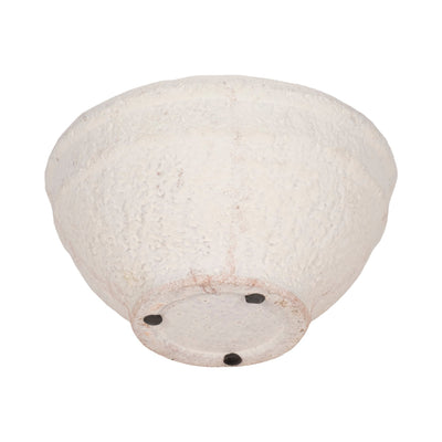 8" 16 Oz Spiced Cranberry Bowl Candle, White - Al Rugaib Furniture