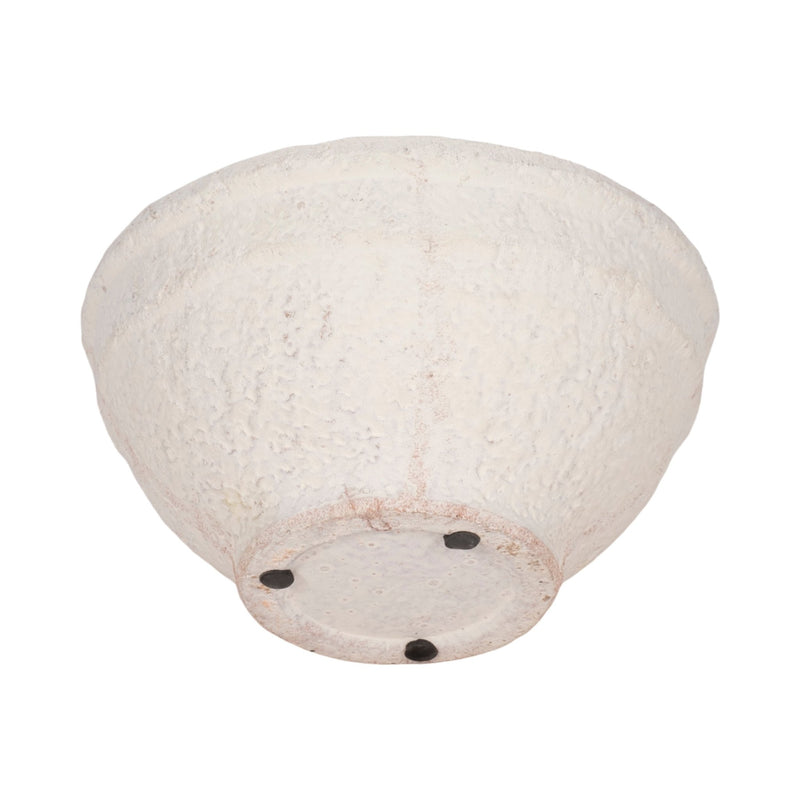 8" 16 Oz Spiced Cranberry Bowl Candle, White - Al Rugaib Furniture