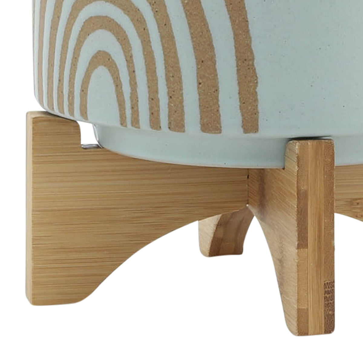 8" ARCH PLANTER W/ STAND, MINT Outdoor Planters| Sagebrook Home