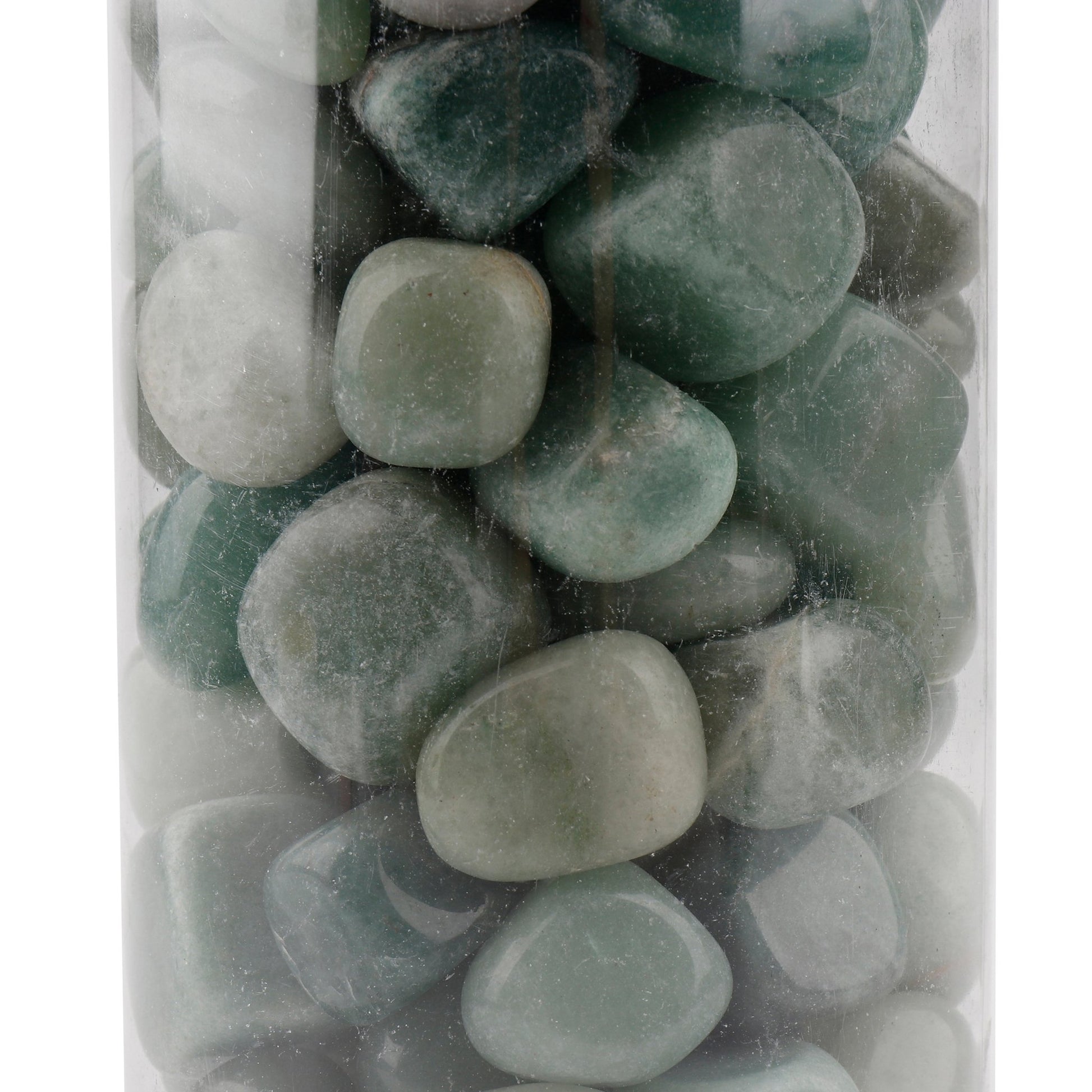 8" Aventurine Tumbled Stone Filler, Green Table Decors| Sagebrook Home