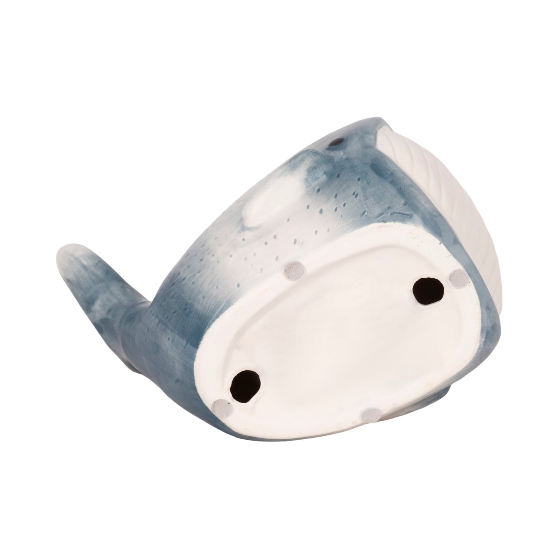 8" Blue Whale Decor, Blue/white Table Decors| Sagebrook Home