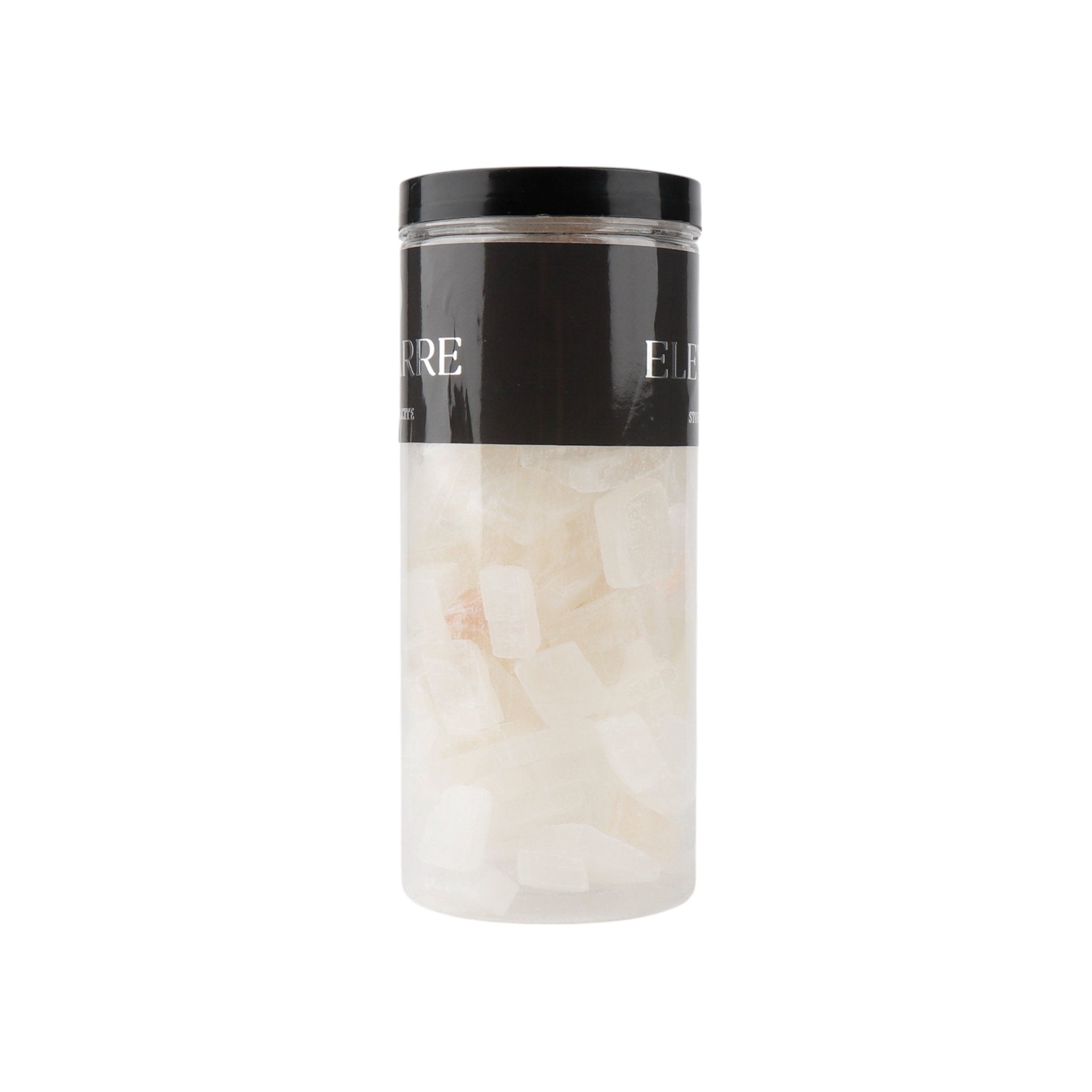 8" Calcite Raw Cube Stone Filler, Wht Table Decors| Sagebrook Home