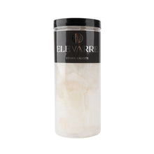 8" Calcite Raw Cube Stone Filler, Wht
