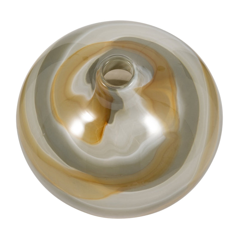 8" Charu Small Green Vase - Al Rugaib Furniture