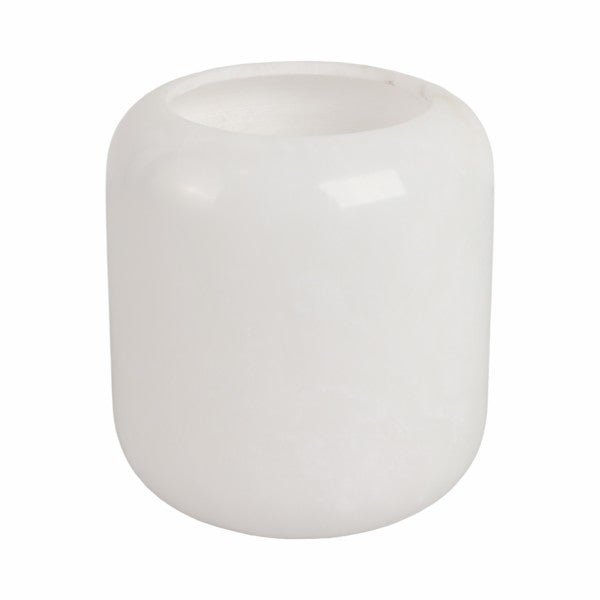 8" Dolce Alabaster Vase Vases and Jars| Sagebrook Home