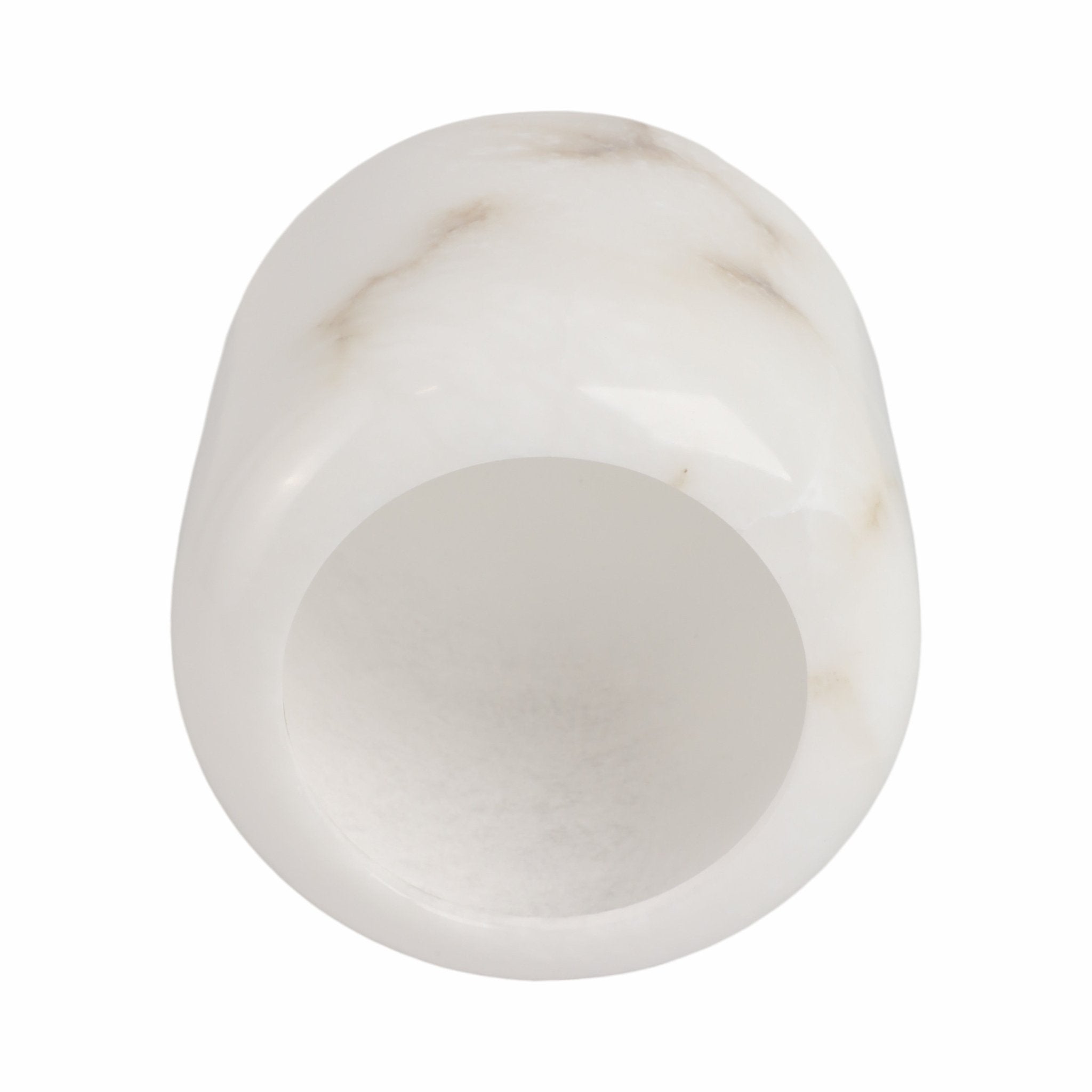 8" Dolce Alabaster Vase Vases and Jars| Sagebrook Home