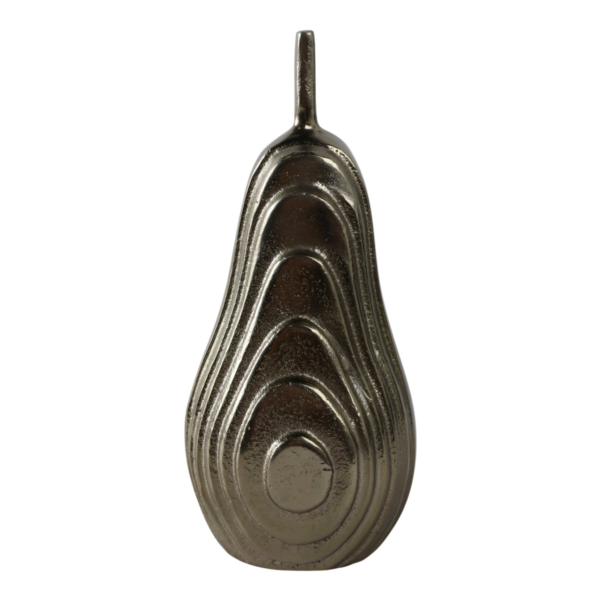 8" Durham Aluminum Pear Table Decors| Sagebrook Home