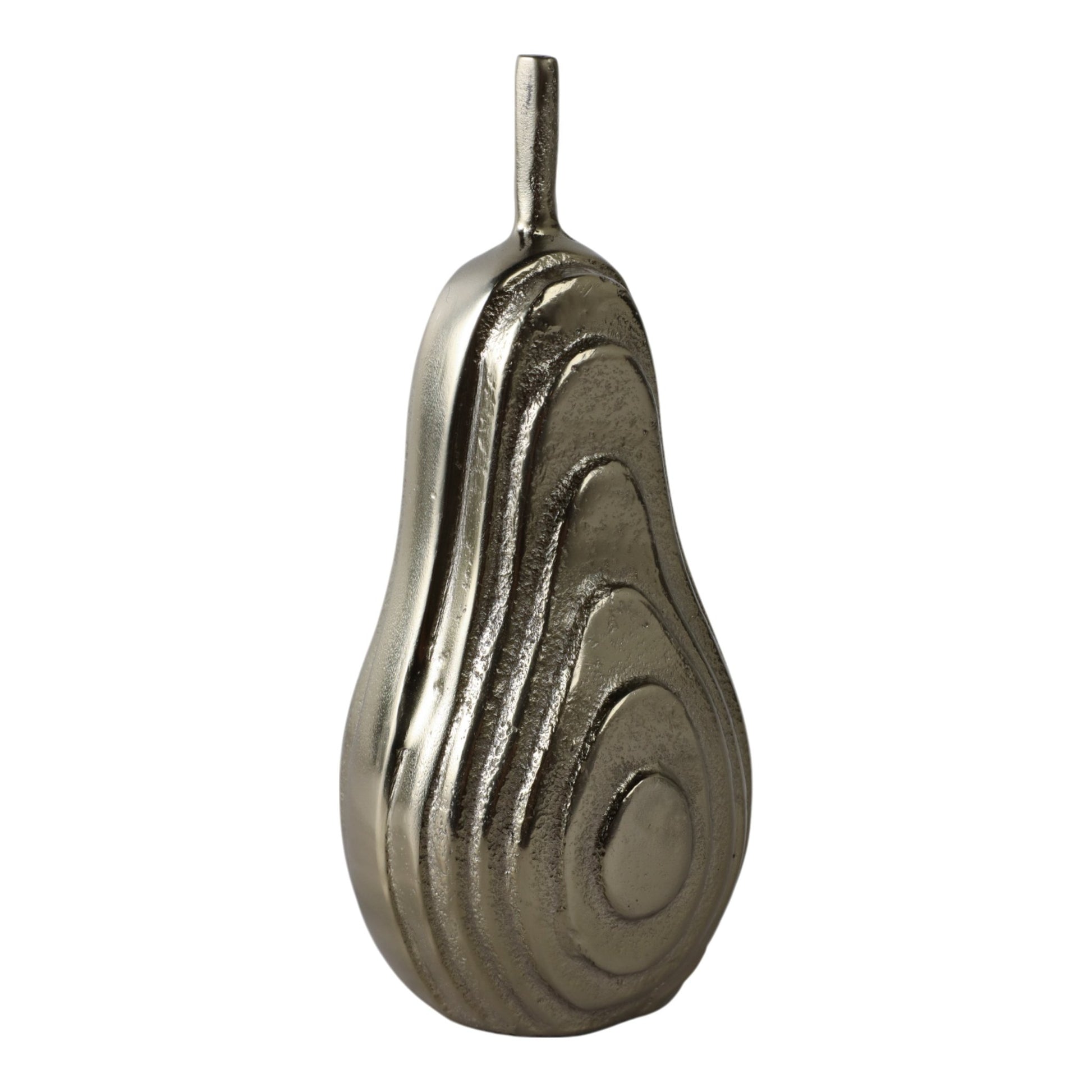 8" Durham Aluminum Pear Table Decors| Sagebrook Home