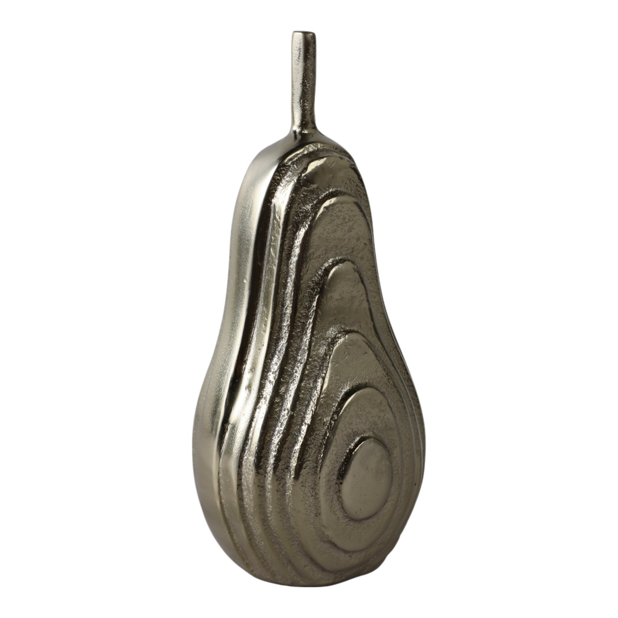 8" Durham Aluminum Pear Table Decors| Sagebrook Home