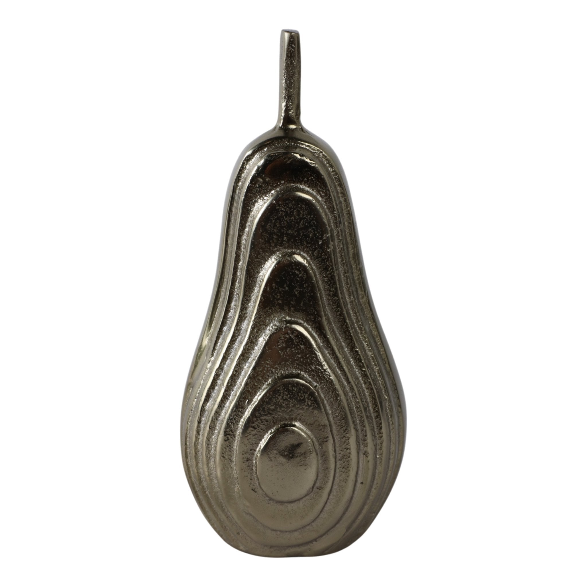 8" Durham Aluminum Pear Table Decors| Sagebrook Home