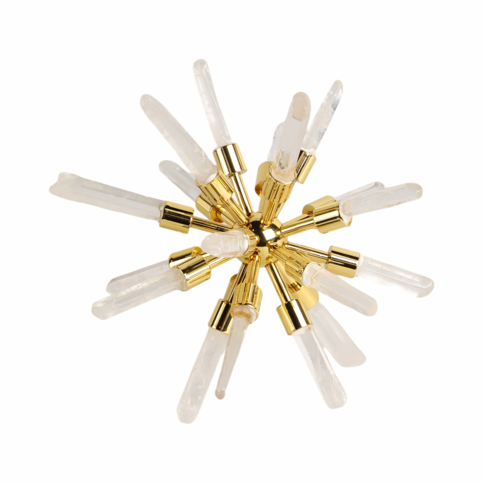 8" Fiona Small Crystal Starburst Statuary Kd Table Decors| Sagebrook Home