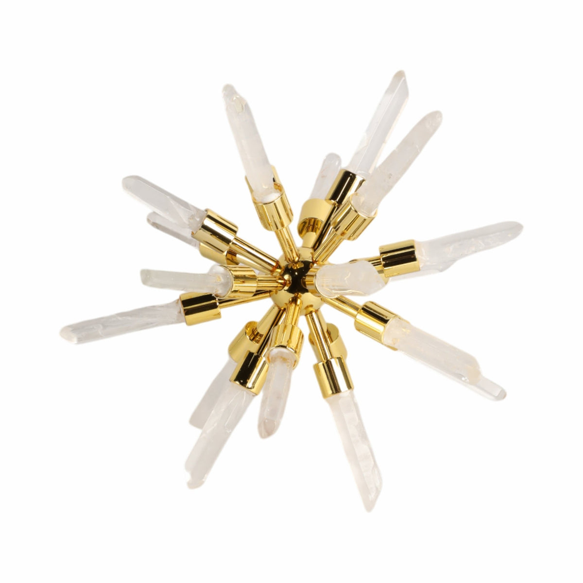 8" Fiona Small Crystal Starburst Statuary Kd Table Decors| Sagebrook Home