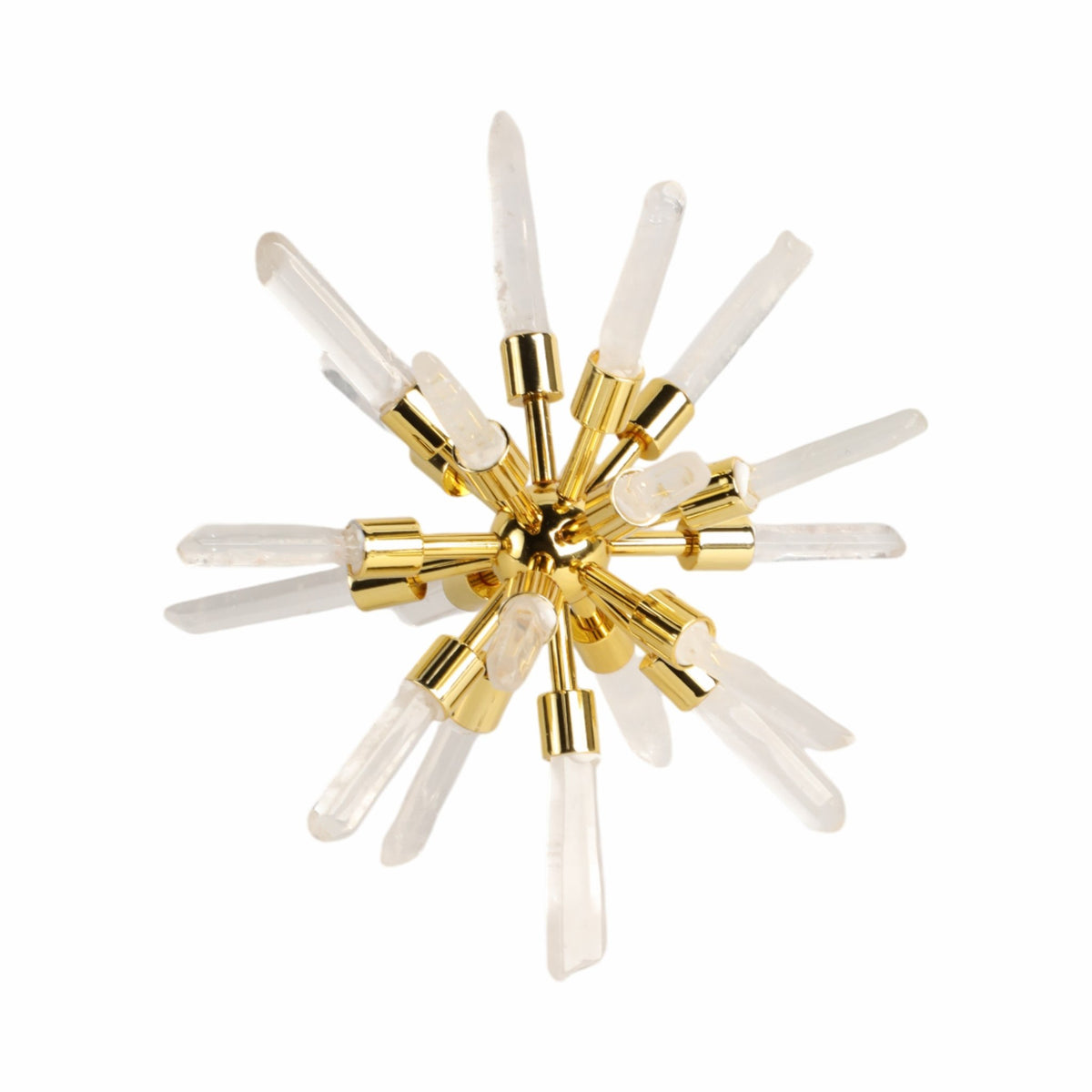 8" Fiona Small Crystal Starburst Statuary Kd Table Decors| Sagebrook Home