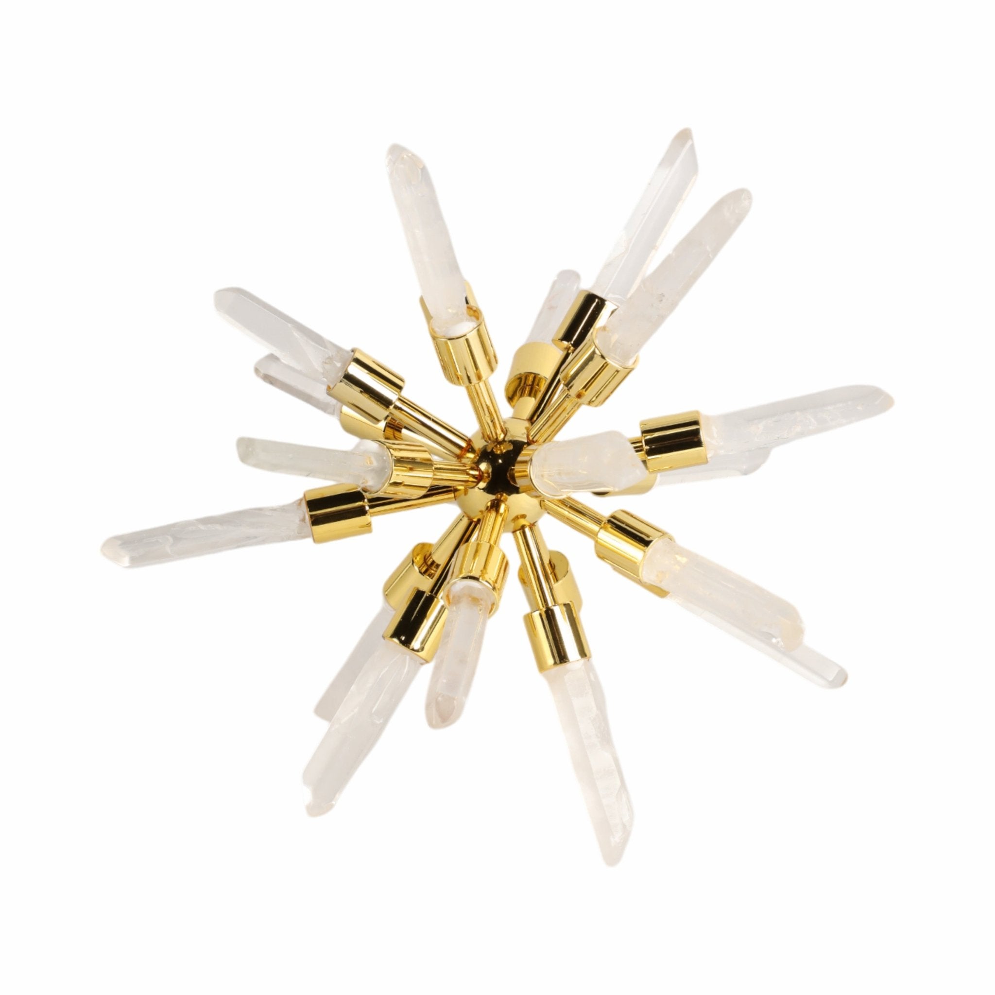 8" Fiona Small Crystal Starburst Statuary Kd Table Decors| Sagebrook Home