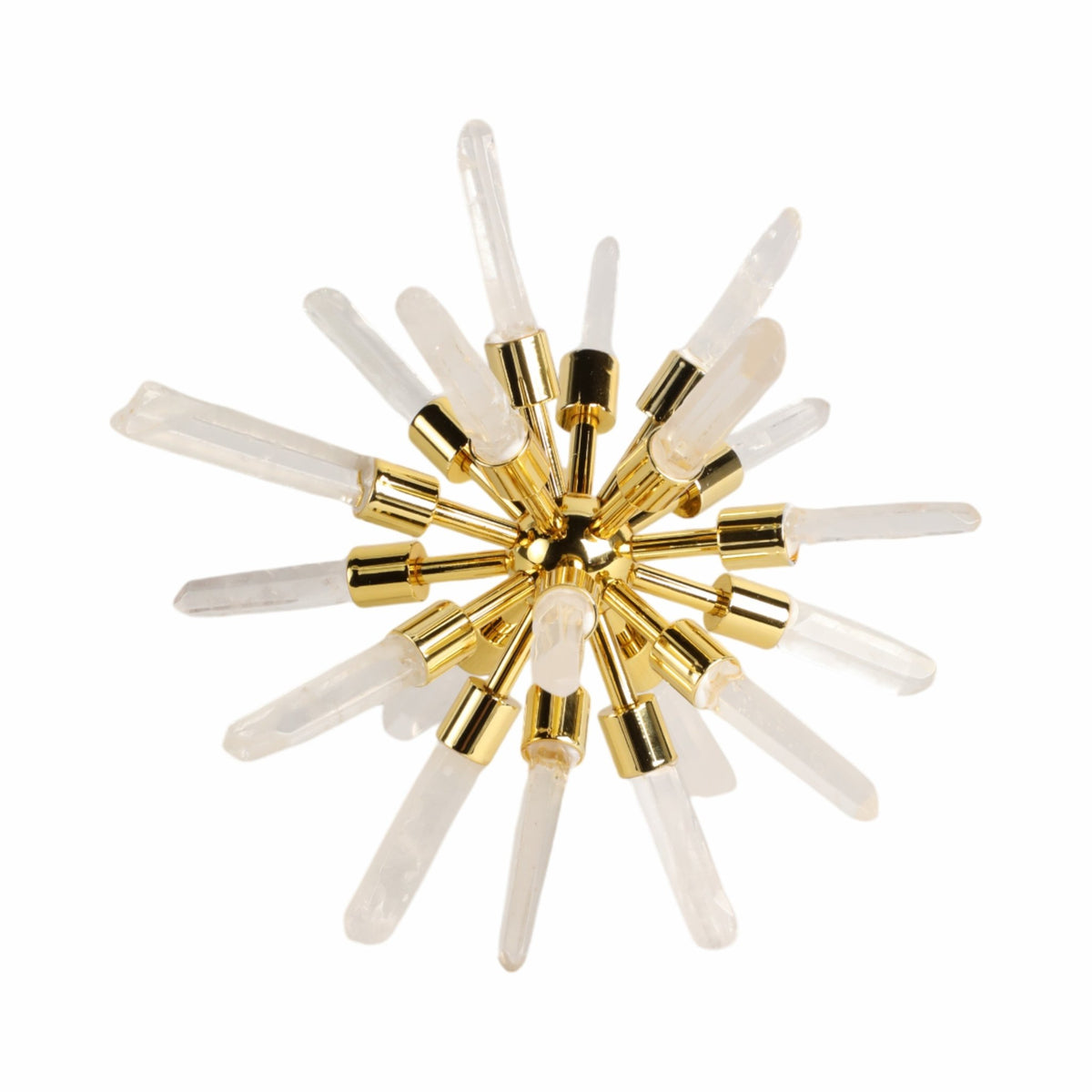 8" Fiona Small Crystal Starburst Statuary Kd Table Decors| Sagebrook Home