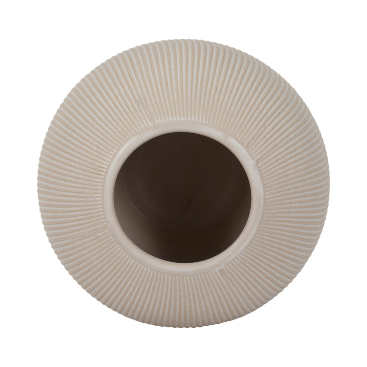 8" KITAMI MEDIUM VASE, IVORY Vases and Jars| Sagebrook Home