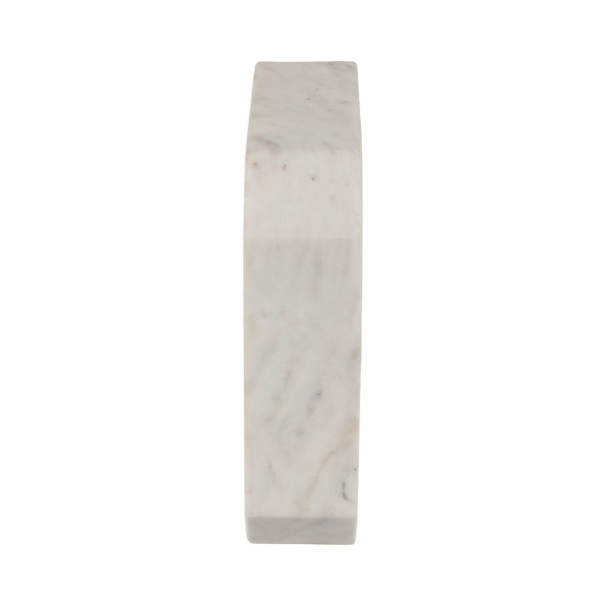 8" Marble Octagon Clock, Wht/gld Table Decors| Sagebrook Home