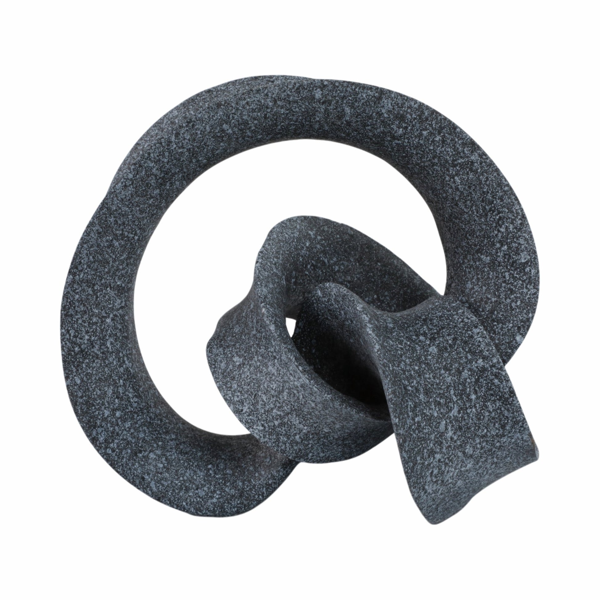8" Menen Small Black Loop Statuary Table Decors| Sagebrook Home