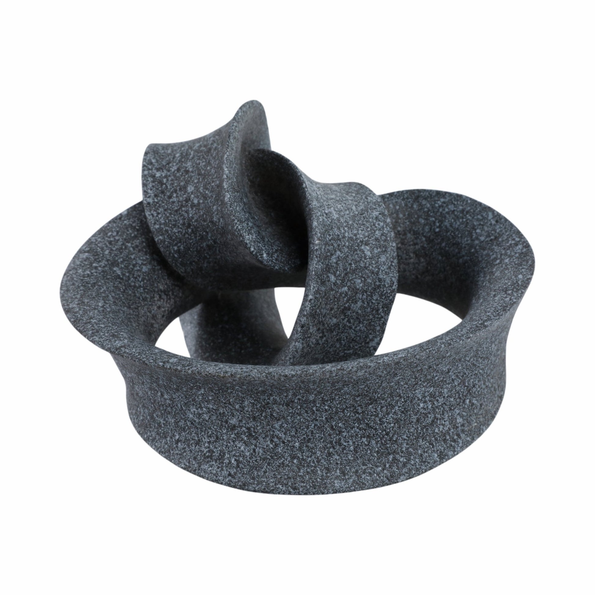 8" Menen Small Black Loop Statuary Table Decors| Sagebrook Home