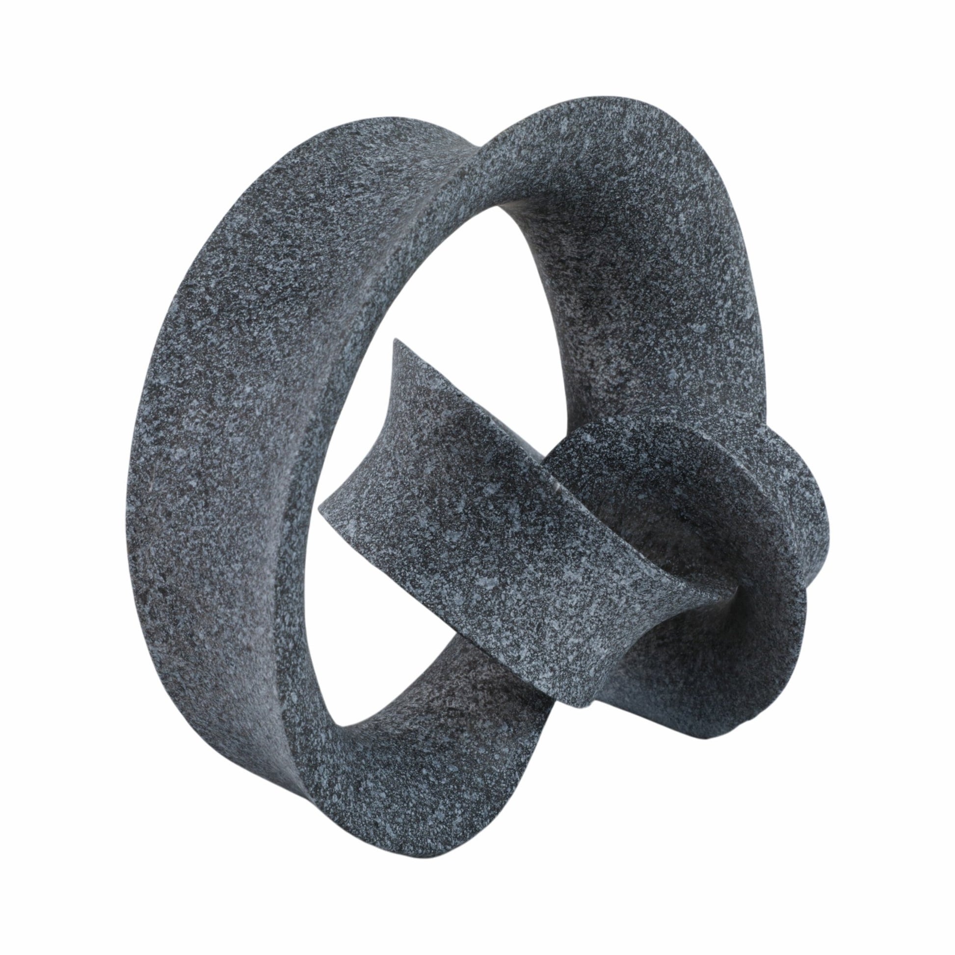 8" Menen Small Black Loop Statuary Table Decors| Sagebrook Home