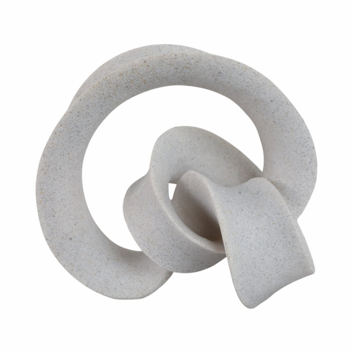 8" MENEN SMALL GREY LOOP STATUARY Table Decors| Sagebrook Home