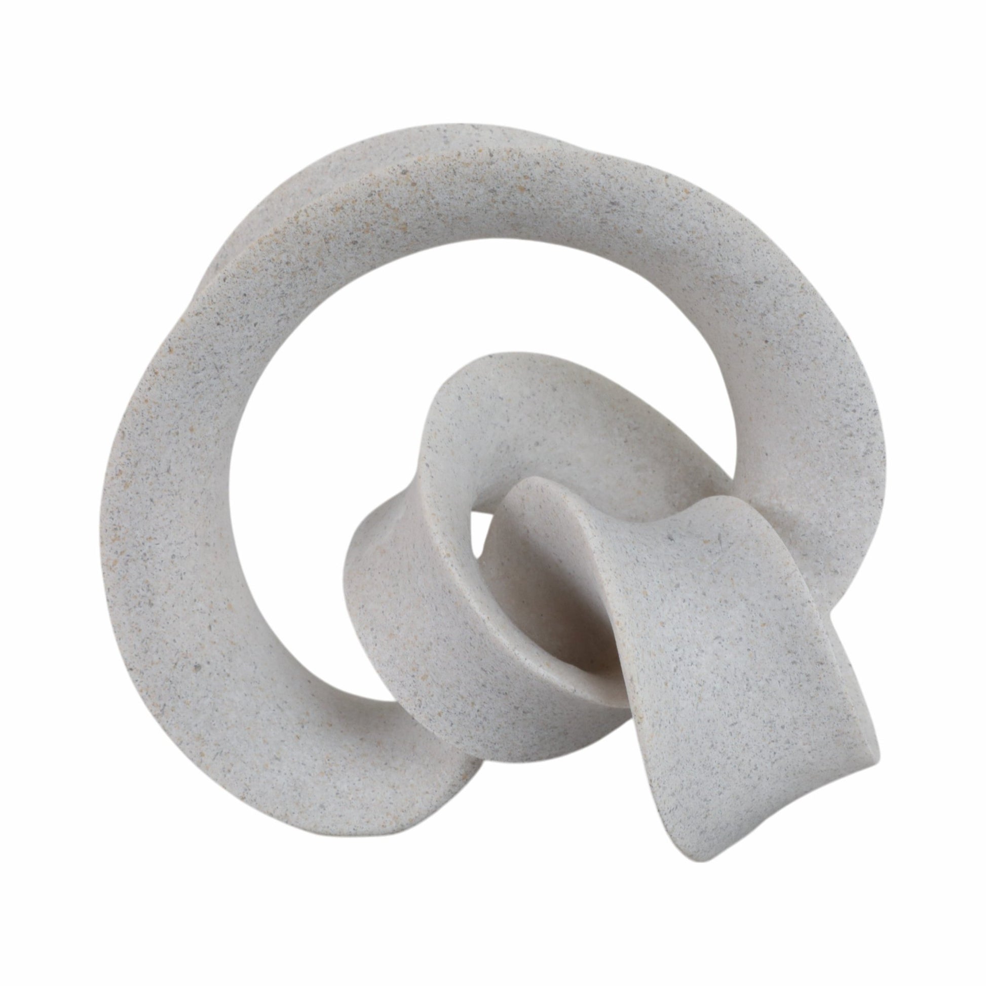 8" MENEN SMALL GREY LOOP STATUARY Table Decors| Sagebrook Home