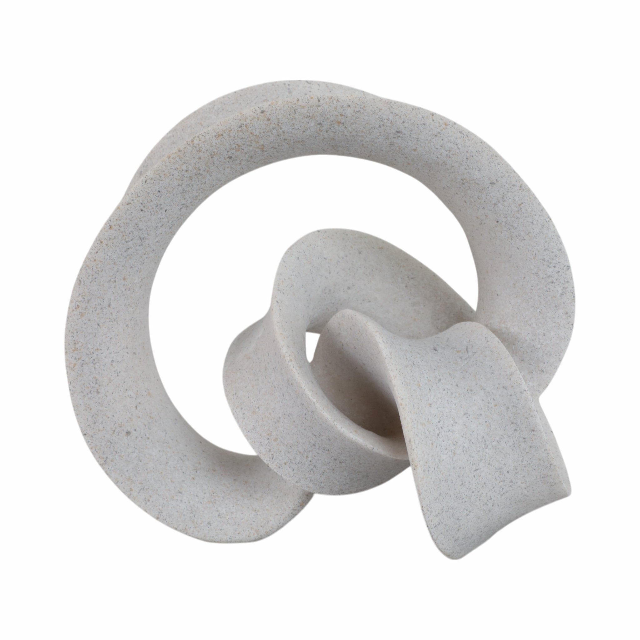 8" MENEN SMALL GREY LOOP STATUARY Table Decors| Sagebrook Home