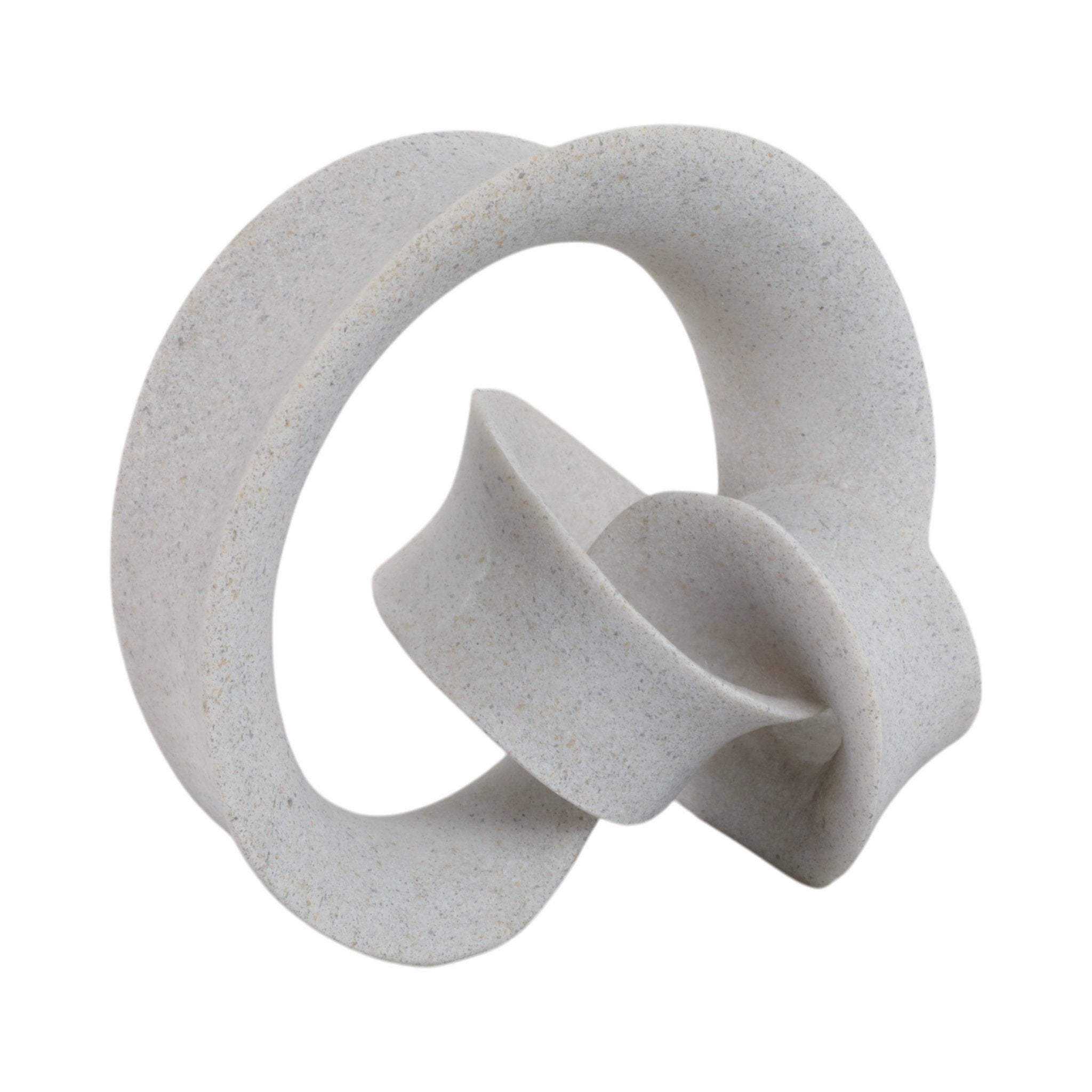 8" MENEN SMALL GREY LOOP STATUARY Table Decors| Sagebrook Home