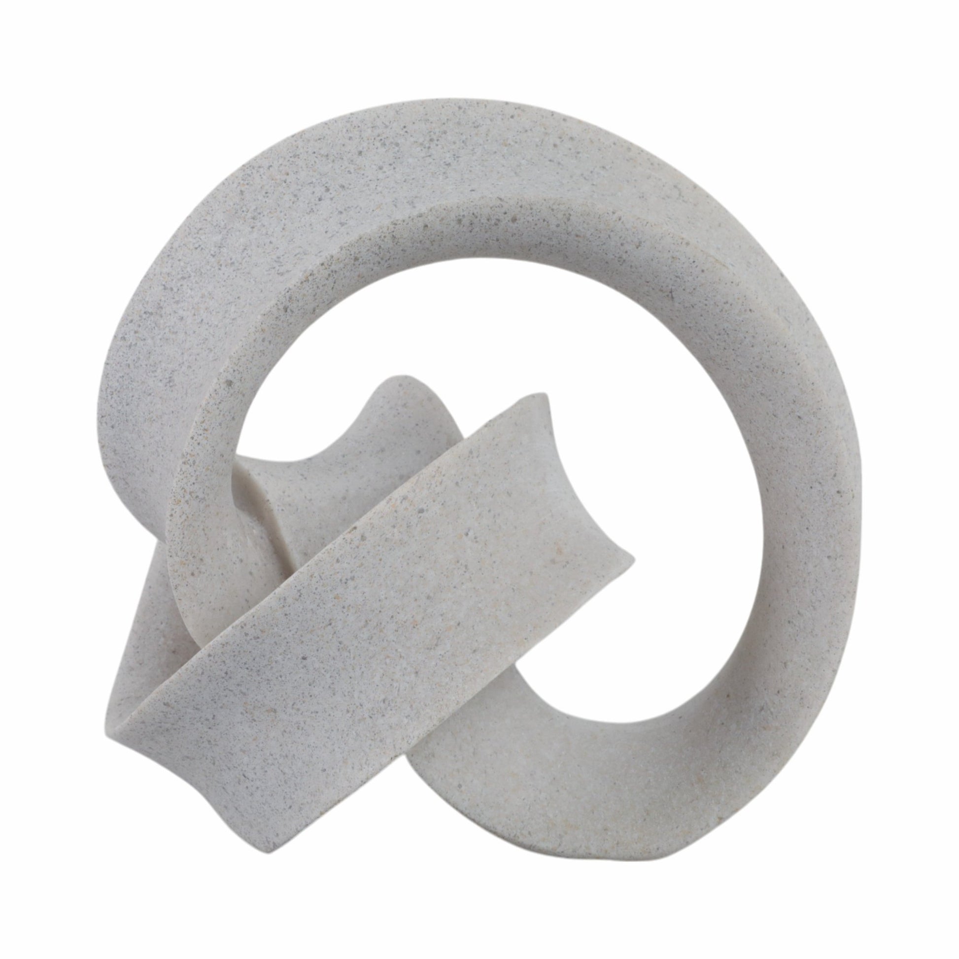 8" MENEN SMALL GREY LOOP STATUARY Table Decors| Sagebrook Home