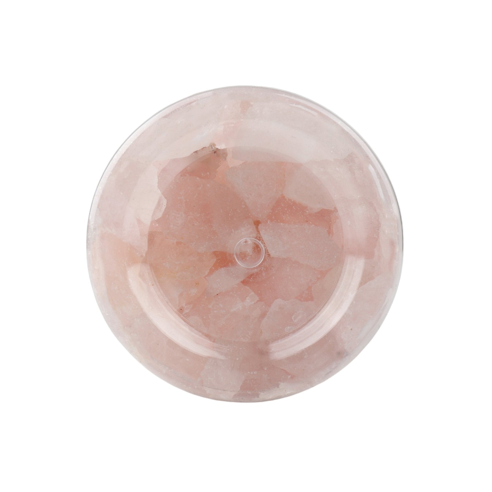8" Rose Quartz Raw Stone Filler, Pink Table Decors| Sagebrook Home