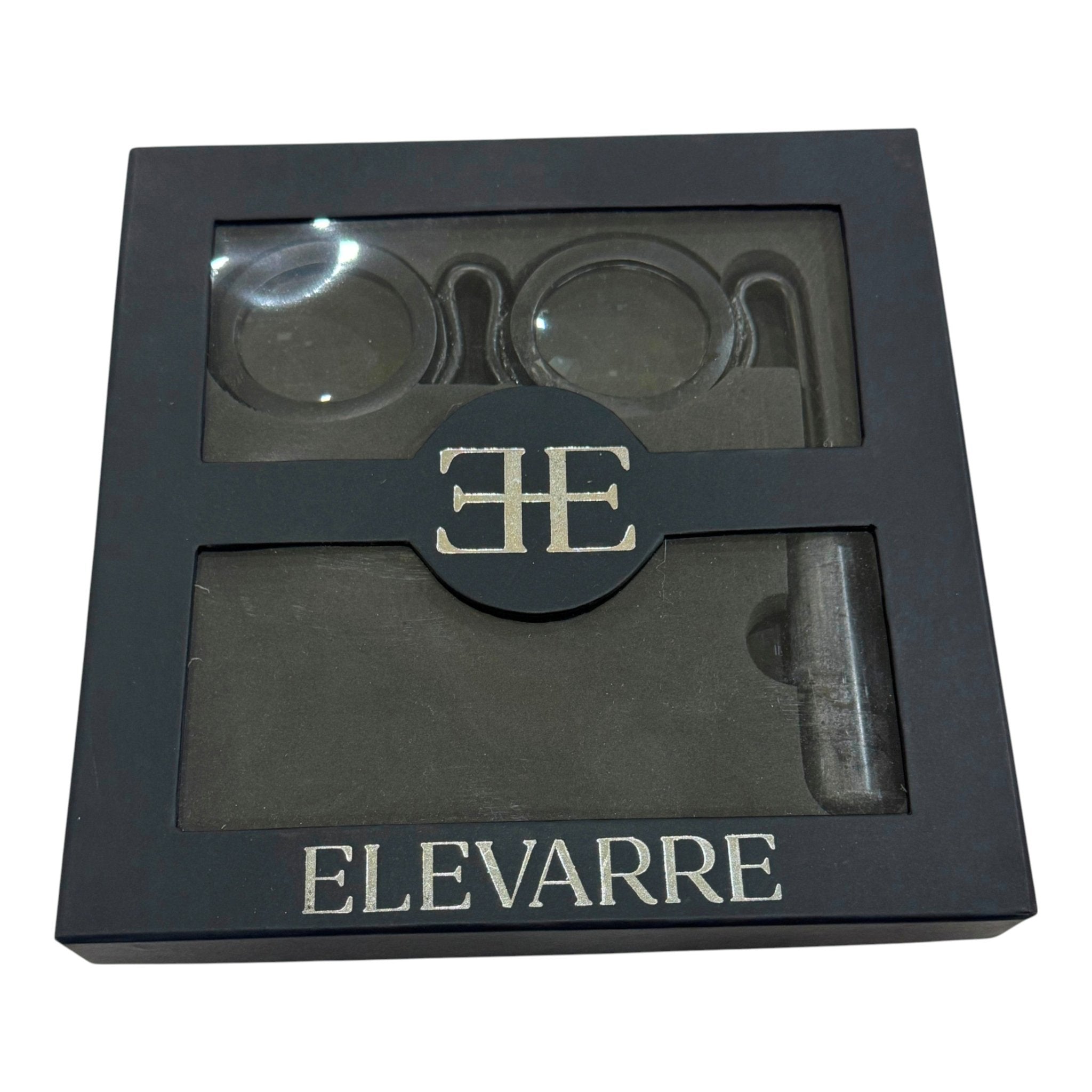 8" Shimon Magnifying Glasses W/black Marble Handle Table Decors| Sagebrook Home