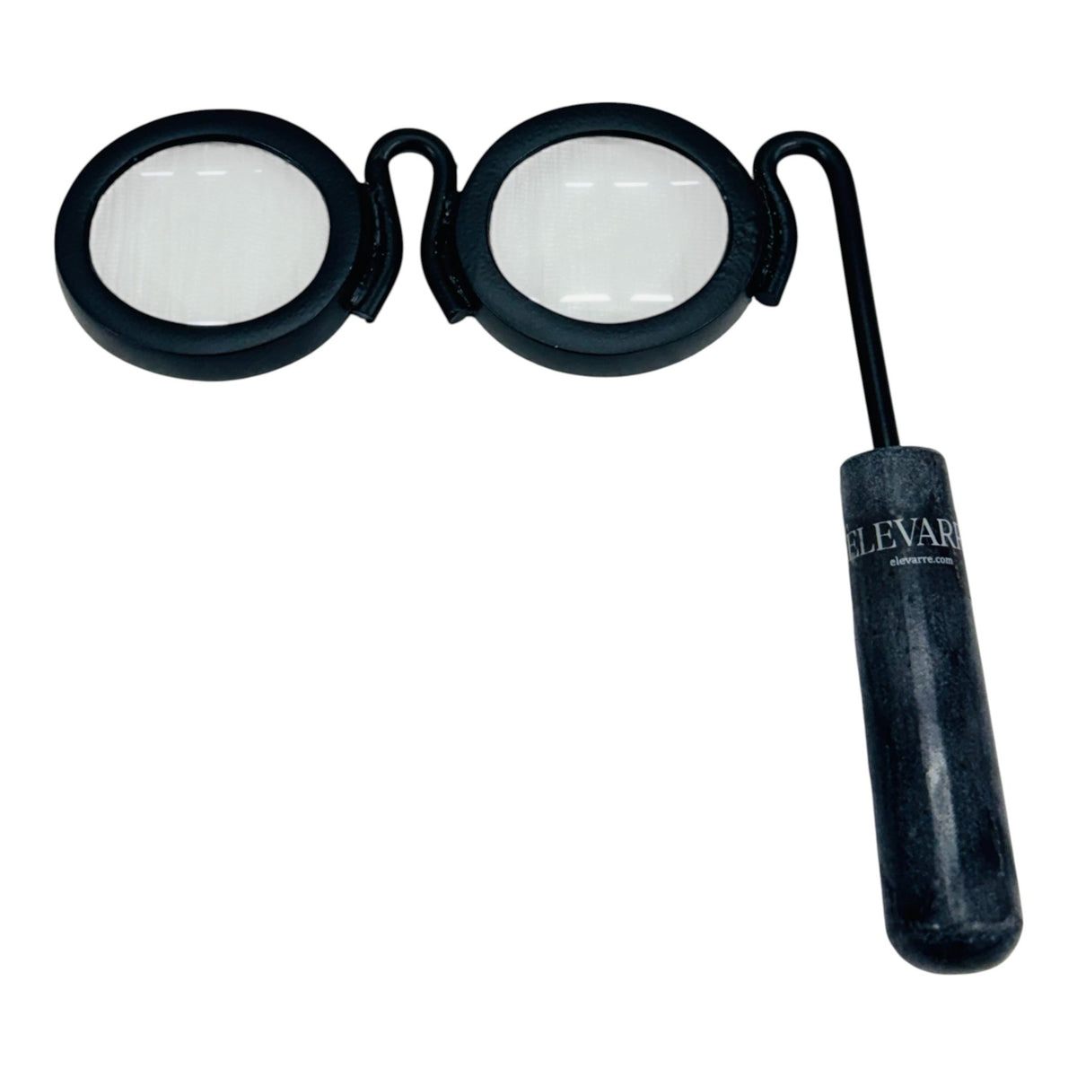 8" Shimon Magnifying Glasses W/black Marble Handle Table Decors| Sagebrook Home