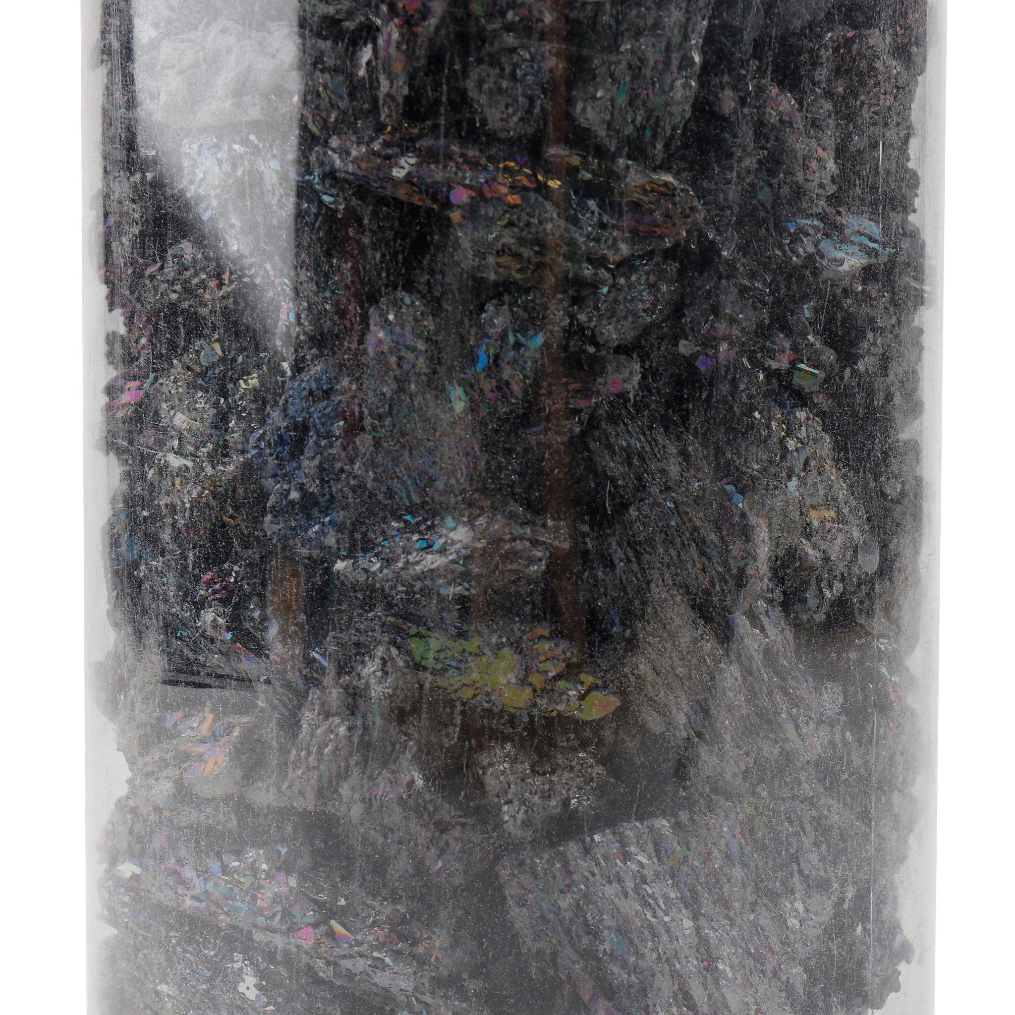 8" Silicon Carbide Raw Stone Filler, Black Table Decors| Sagebrook Home