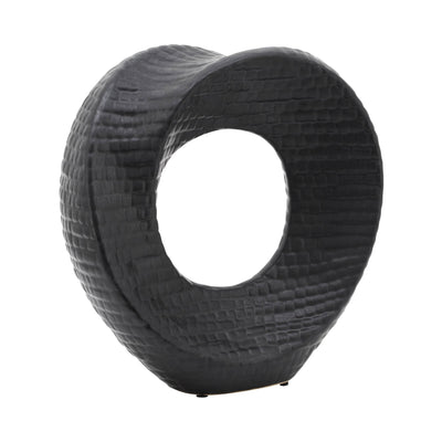 8" TEXTURED TABLE TOP DECO, BLACK - Al Rugaib Furniture