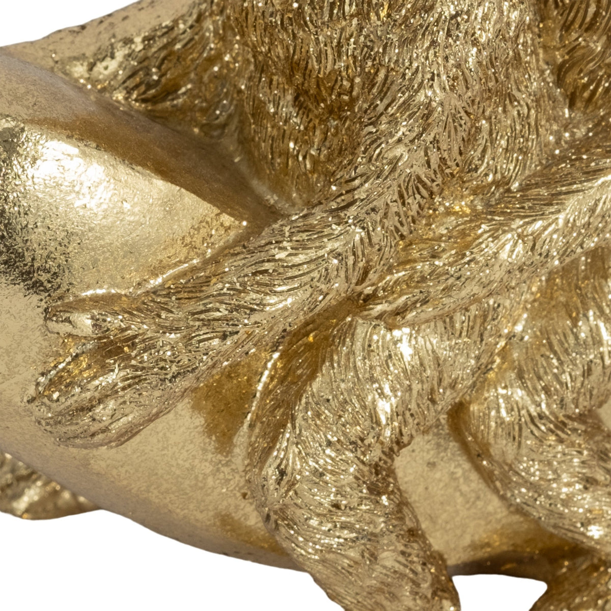 8" Three Monkeys On Banana, Gold Table Decors| Sagebrook Home