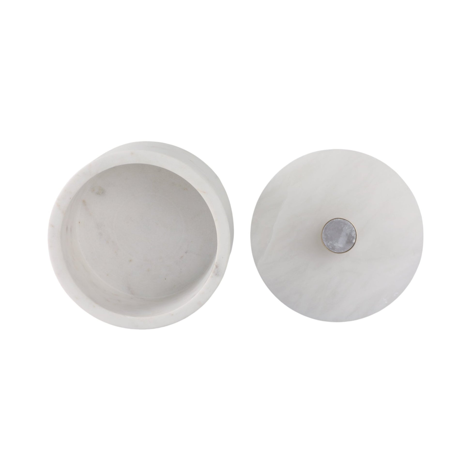 8" Vero Large Alabaster And Marble Box Table Decors| Sagebrook Home