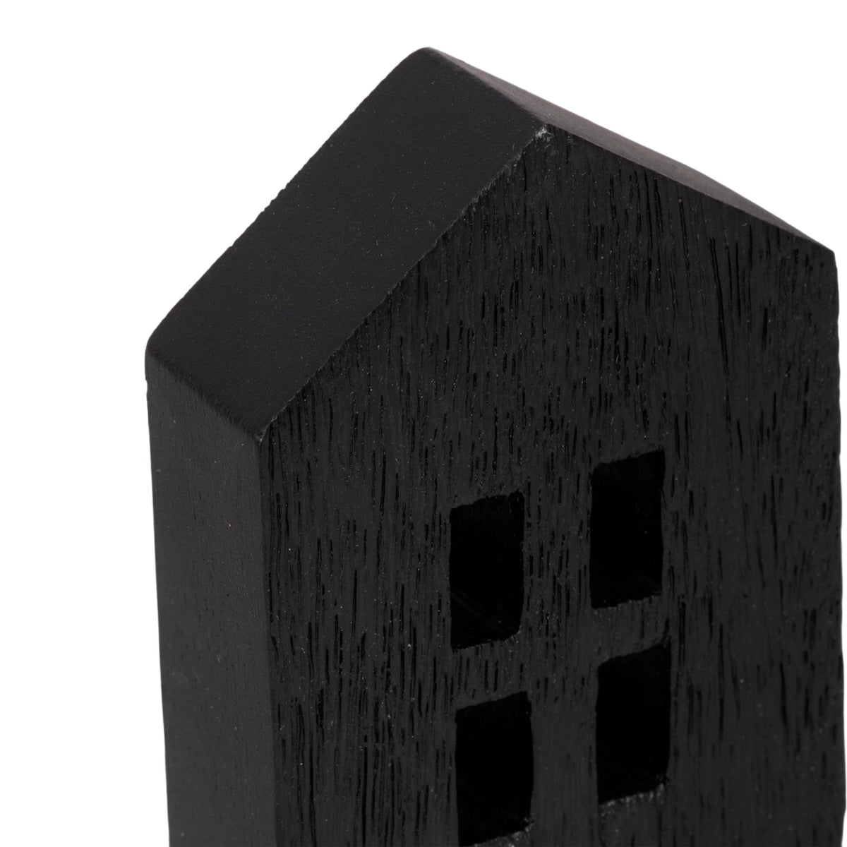 8" Wood House Decor, Black Table Decors| Sagebrook Home