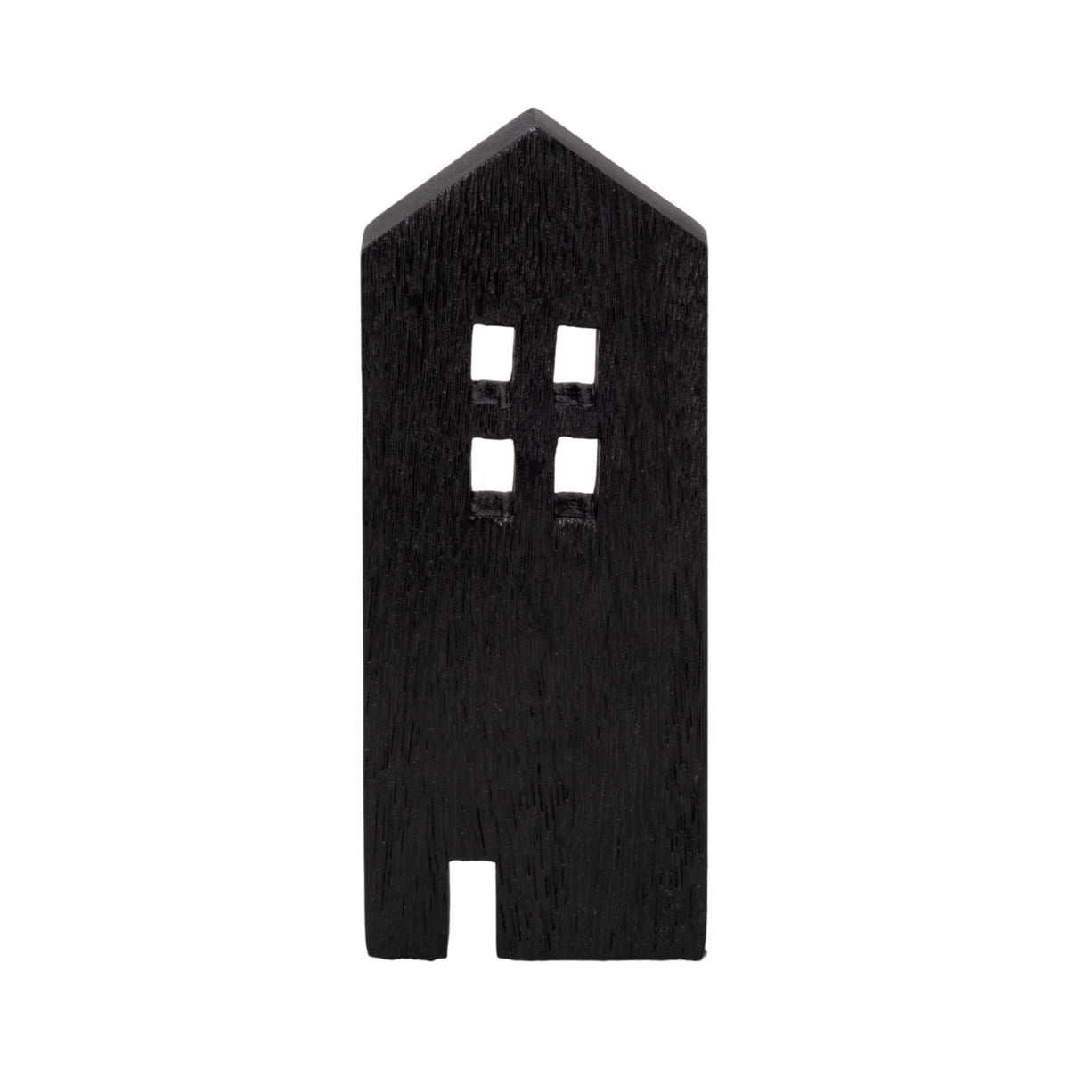 8" Wood House Decor, Black Table Decors| Sagebrook Home