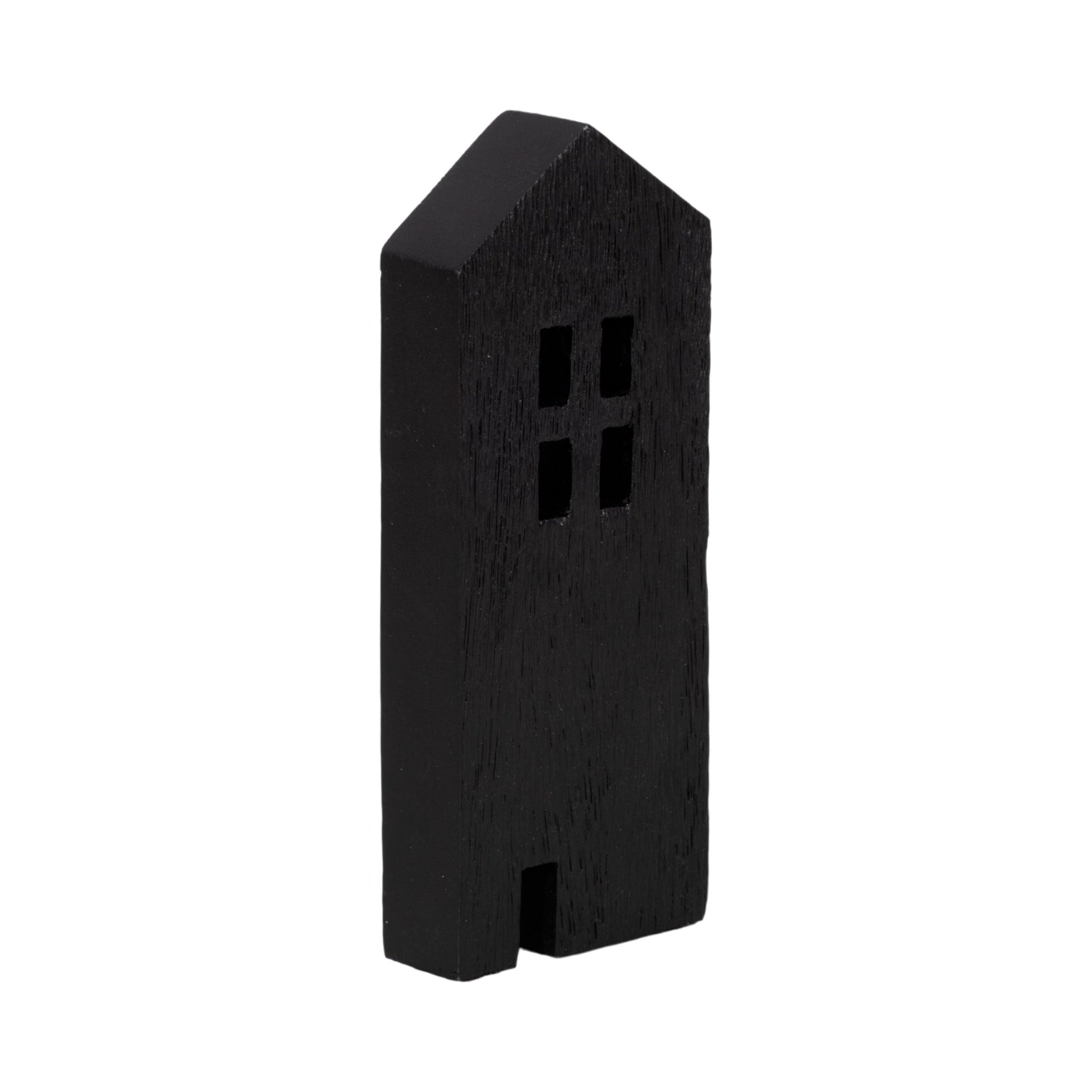8" Wood House Decor, Black Table Decors| Sagebrook Home