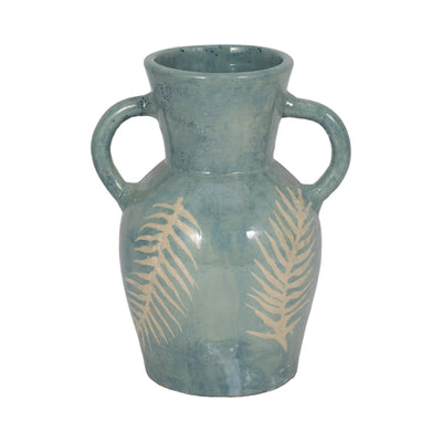 8", Wood Pillar Candle Holder, Brown - Al Rugaib Furniture